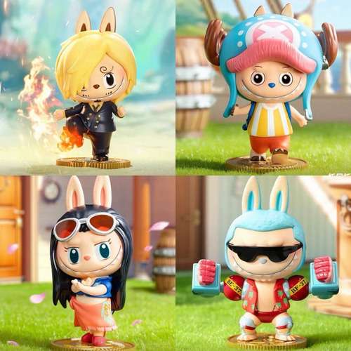 Labubu The Monster X One Piece Colección 12 Piezas Pop Mart