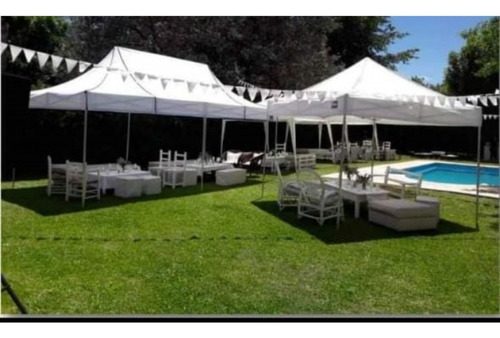 Imagen 4 de 5 de Alquiler Puff Led, Estufa Hongo, Gazebos, Carpas, Y Mas....