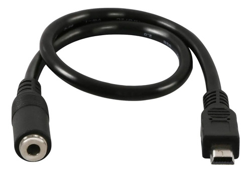 Cable Mini Usb Macho A Jack Hembra De 3,5mm Audio Microfono