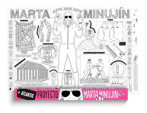 Atlantis Mapa Marta Minujin