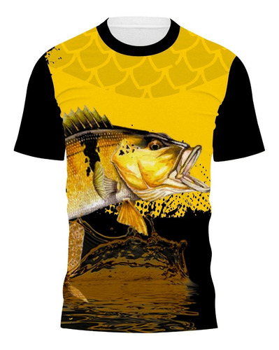 Camiseta Camisa Peixe Pesca Mar Pescador Brasil  03