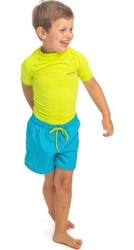 Imagen 2 de 4 de Short De Niño Para Playa Cómodo Y Duradero