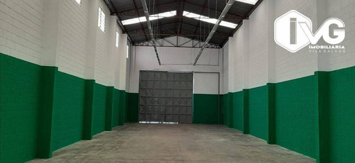 Imagem 2 de 7 de Galpão Para Alugar, 550 M² Por R$ 7.500,00/mês - Vila Endres - Guarulhos/sp - Ga0312