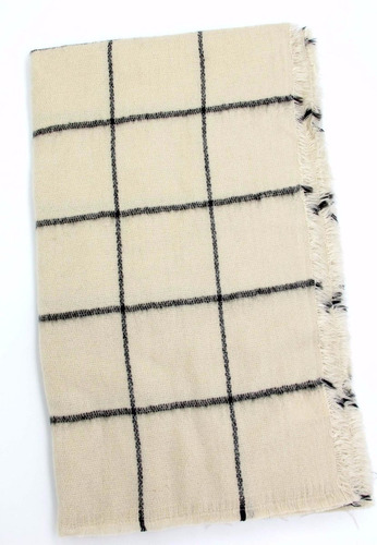 Imagen 2 de 4 de Fight For Your Right Pashmina Cuadros Beige Hombre
