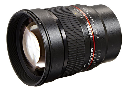 Lente Samyang Sy85m-mft 85mm F1.4 Para Olympus Y Panasonic