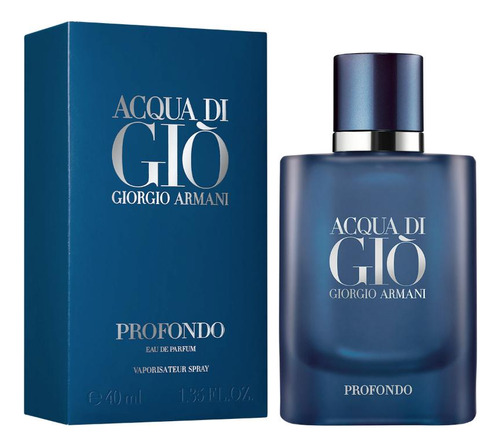 Perfume Armani Acqua Di Gio Profondo Edp 40ml Original