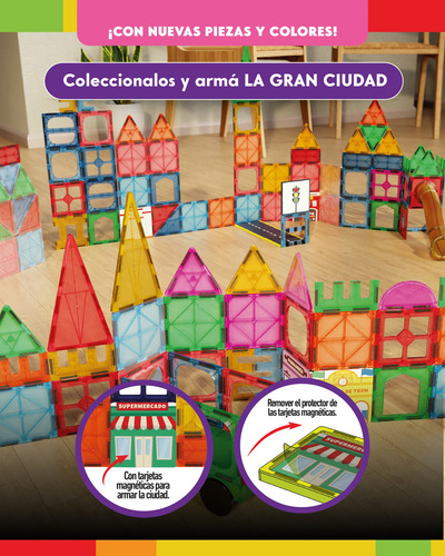 Modelo La Farmacia Bloques Magnéticos Magnetix Arma Tu Ciudad Para Armar Creatividad Y Diversión En Construcción Juego Educativo Para Niños Con Piezas Magnéticas Interconectables Diseños 3d
