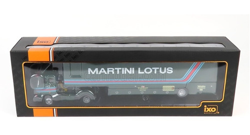 Volvo F89 F1 Transporte Team Lotus Martini Racing Ixo 1/43