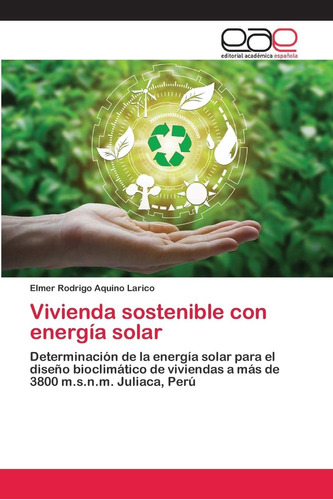 Libro: Vivienda Sostenible Con Energía Solar: Determinación
