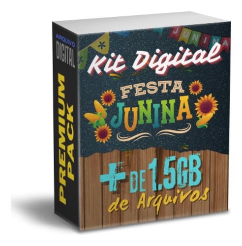 Kit Festa Junina - + De 1.5gb De Arquivos Digitais