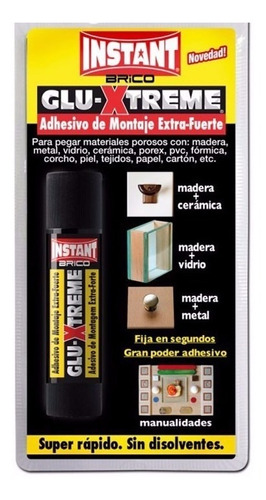 Barra Adhesiva Instant Brico Extra-fuerte 20g