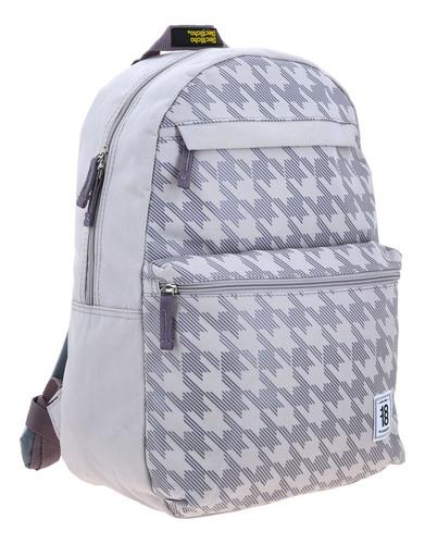 Mochila 1818 Colors 1870424-2 Lavanda Rayado