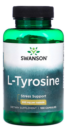 L Tyrosina 500 Mg 100 Cáp Swanson