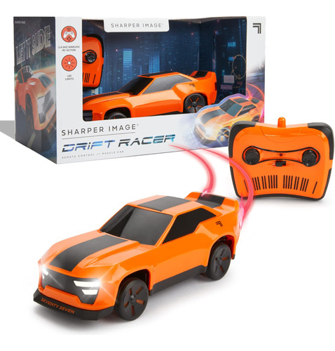 Juguete A Control Remoto Sharper Image Muscle Car Naranja