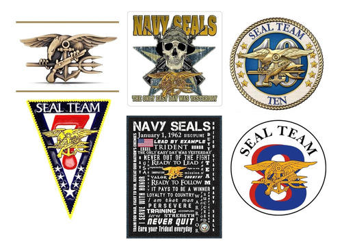 United States Navy Seals Dev Gru Stickers Autoadhesivos Set
