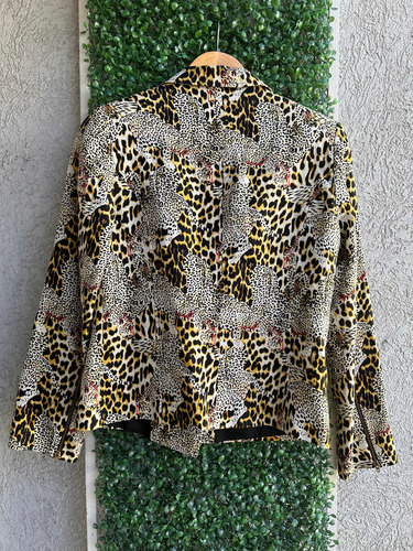 Saco Animal Print Mujer Ayres (Usado)