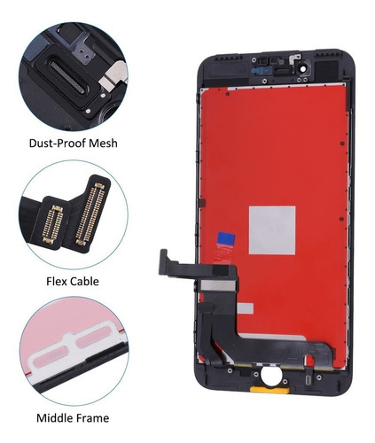 Imagem 4 de 8 de Tela Touch Screen Display Apple iPhone 7 Plus Premium