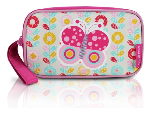 Estojo Necessaire Menina Pequeninos Jacki Design - Ahl17271 Cor Pink - Borboleta