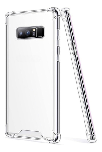 Carcasa Transparente Reforzada Para Samsung Note 8