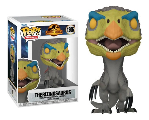 Imagen 1 de 2 de Therizinosaurus Funko Pop 1206 / Jurassic World / Original