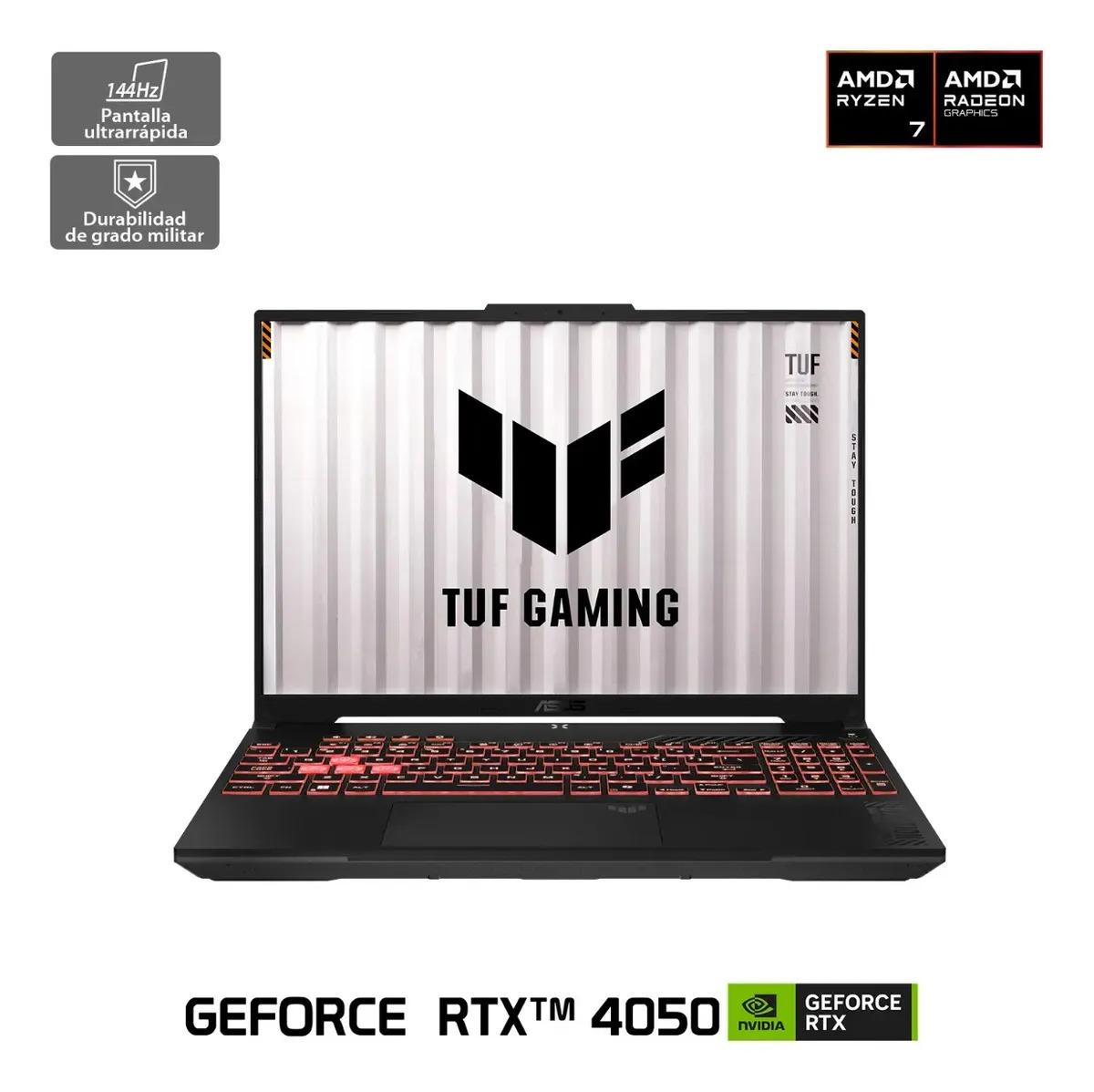 FA607NUQ-RL060W AMD Ryzen 7 170C 16GB 512GB 16" 4050 RTX 6GB