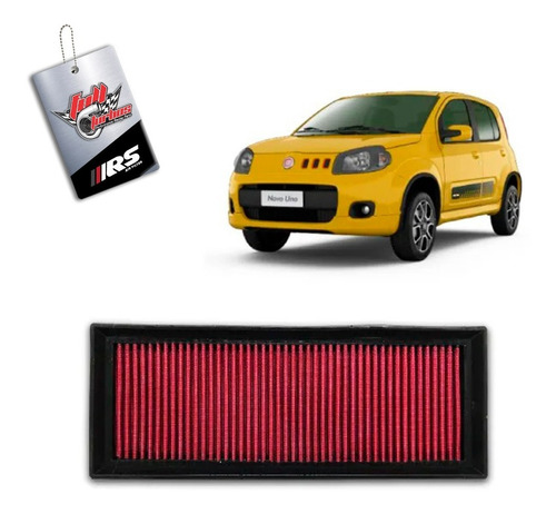 Filtro De Ar Esportivo Inbox Fiat Uno 1.4 Rs2973