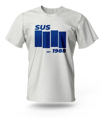 Imagem 1 de 3 de Camiseta Especial Sus 1988 - Poliéster