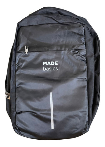 Mochila Notebook Marmitas Alça Reforçada P Livros (wr 2007) Desenho do tecido Preto