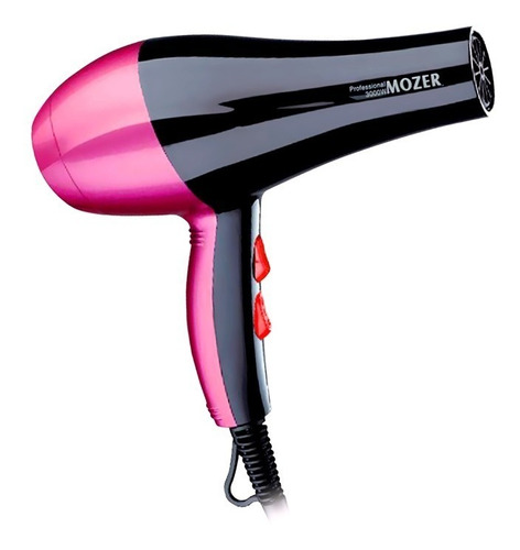 Secadora De Cabello Profesional Mozer 4000 W + Difusor Aire