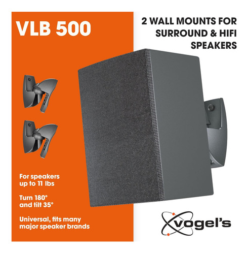 Vogels Vlb 500 - Juego De 11 Conectores Con Soporte Universa