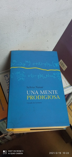 Libro Una Mente Prodigiosa. Sylvia Nasar