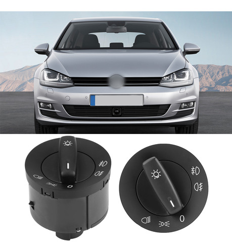Botón De Control De Niebla De Faros Delanteros Para Mk5 Mk6