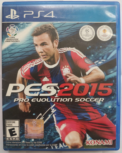 Pes Pro Evolution Soccer 2015 Original Playstation 4