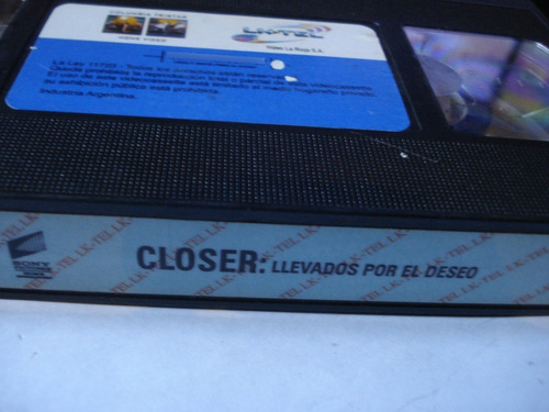 Vhs Closer: Llevados Por El Deseo