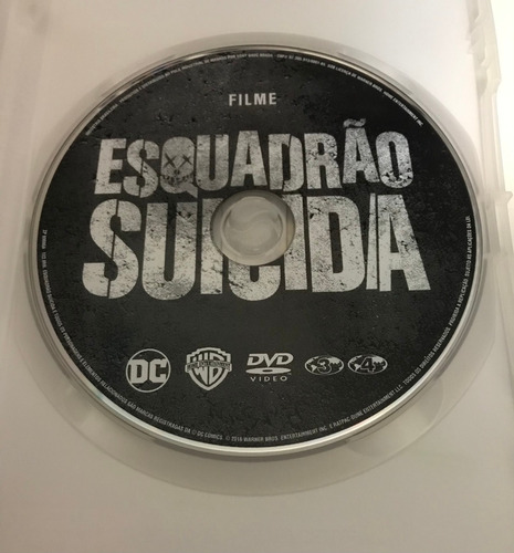 Dvd Esquadrão Suicida - Original E Dublado (Usado)