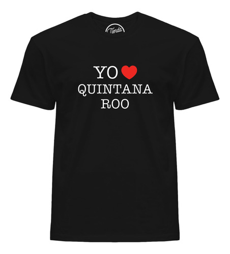 Playera Yo Amo Quintana Roo Corazón Souvenir T-shirt