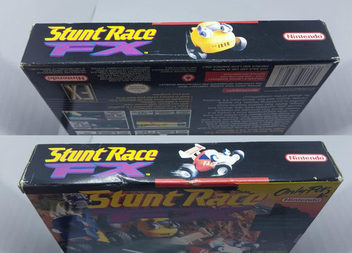 Stunt Race Fx Sns-cq-usa Snes Caja Manual Juego (Usado)