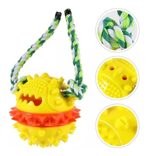 Juguete Dental Pelota Grande Multi-funcion Para Perro