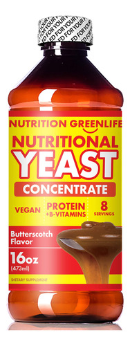 Nutritional Yeast Concentrate By Nutrition Greenlife (16 Fl