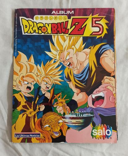 Dragon Ball Z 5 Album Salo Original