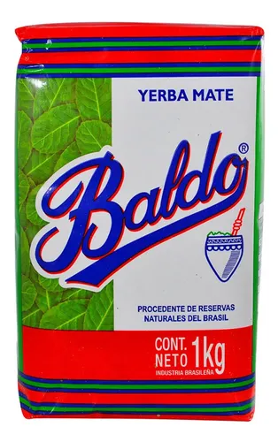 Oferta! Yerba Mate Baldo Original Brasil 1kg Premium