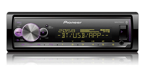 Mp3 Automotivo Pioneer Mvh-x3000br Interface Ios Android Bt