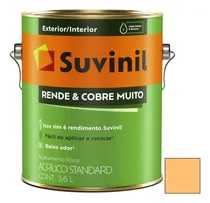 Comprar Pintura Latex 3.6l Suvinil Rinde Cubre Mucho Int Ext Oro