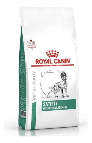 Alimento Royal Canin Veterinary Diet Canine Satiety Support para perro adulto todos los tamaños sabor mix en bolsa de 15 kg