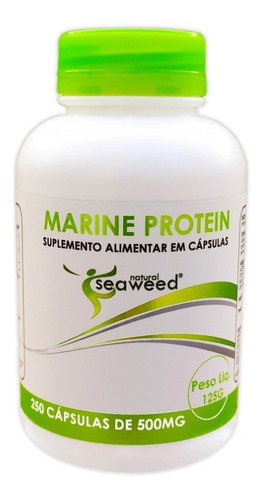 Algas Marinhas Marine Protein Seaweed Cápsulas.