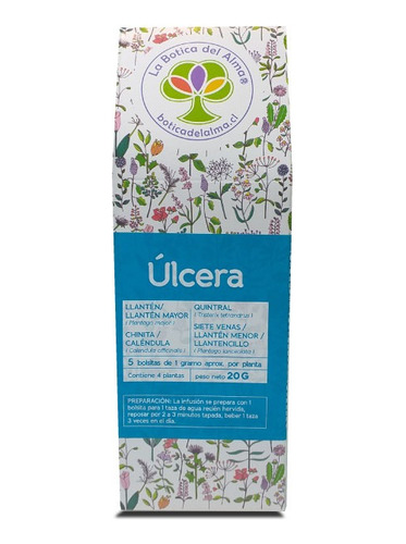  La Botica Del Alma - Mix Ulcera Infusion Medicinal 20 Grs