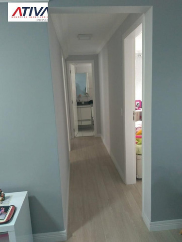 Imagem 7 de 12 de Lindo Apto - Jd. Paraíso- 3 Dorm, Suite, Móveis Planejados, Excelente Local - Apji-108