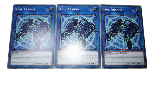 Yugioh 3x Link Spider / Link Aranha