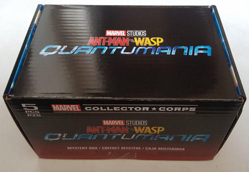 Caja Marvel Collector Corps Quantumania Talla M Nueva !!!