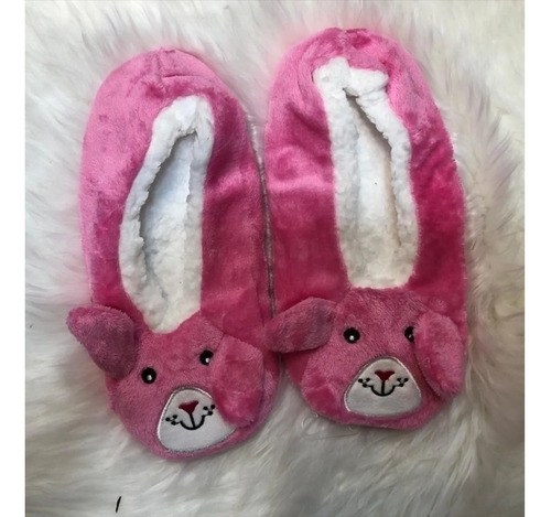 Pantufa Sapato De Bichinho Com Orelhinha Super Quentinha